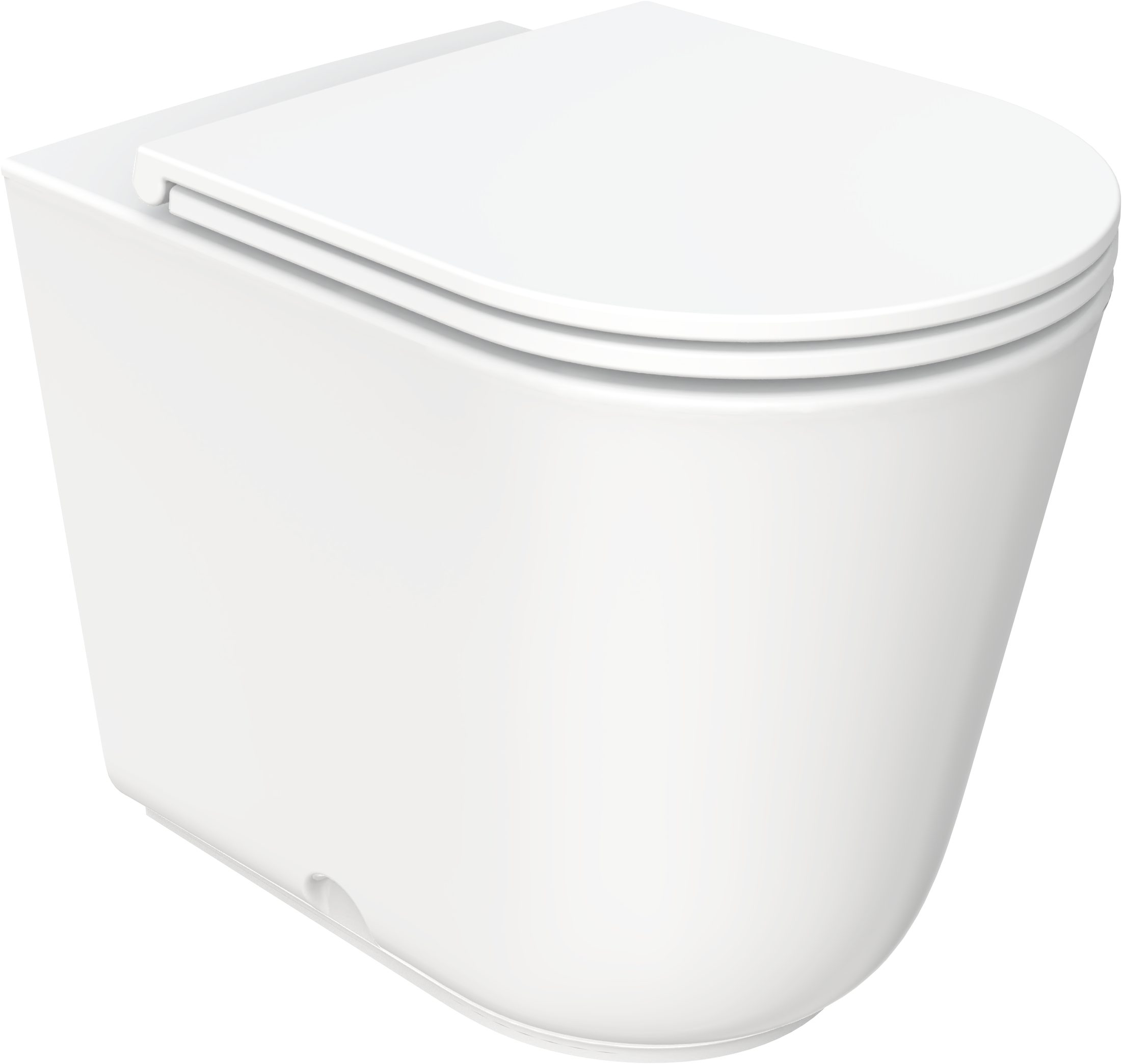 welltime Tiefspül-WC Cascata Design, bodenstehend, Abgang günstig online kaufen