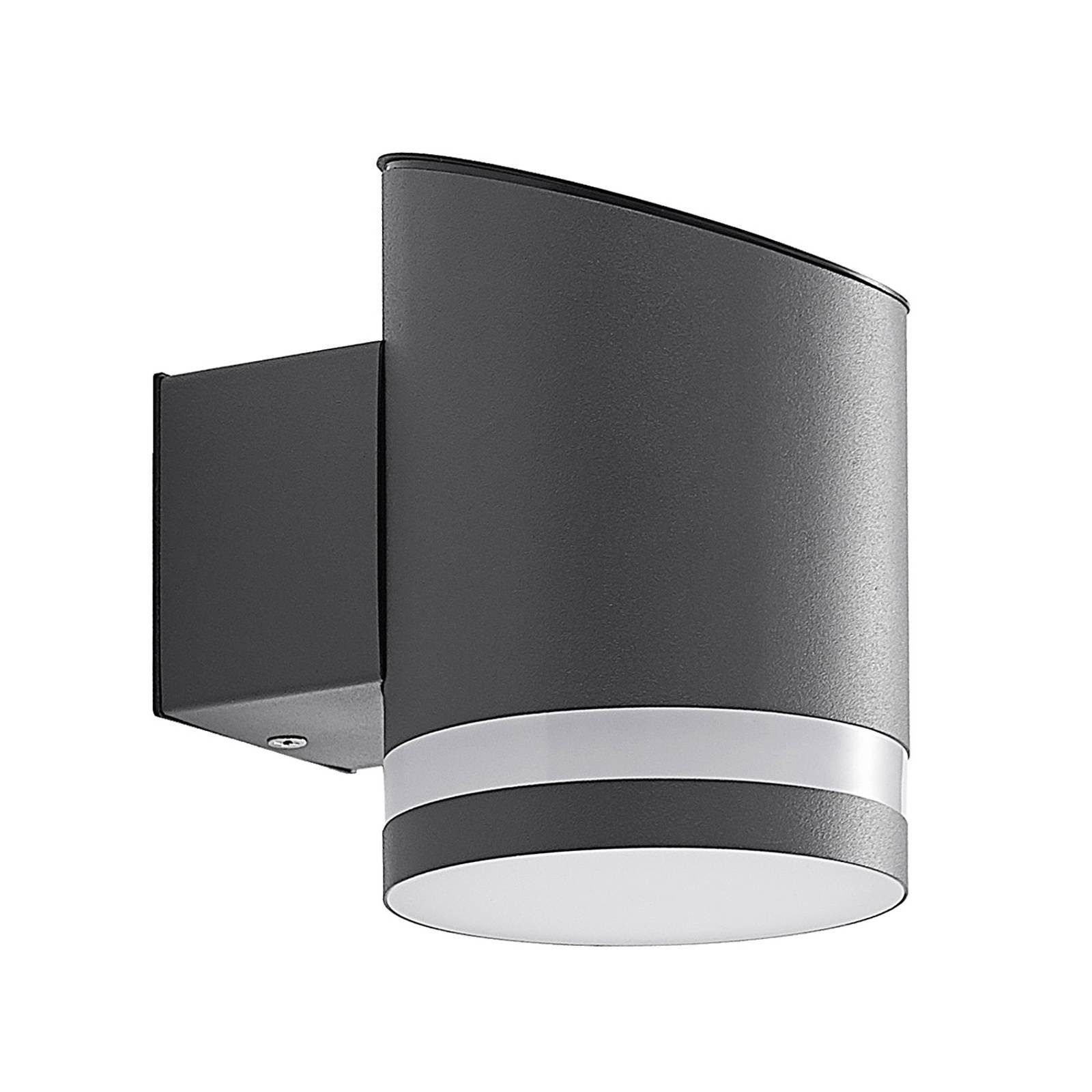 Lindby Außen-Wandleuchte Bentlas, 1 x 1 W LED, warmweiß