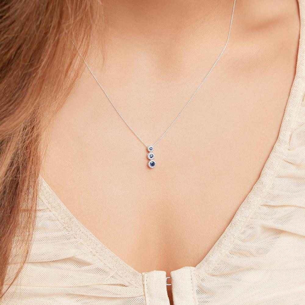 Unique Kettenanhänger Diamantanhänger ...