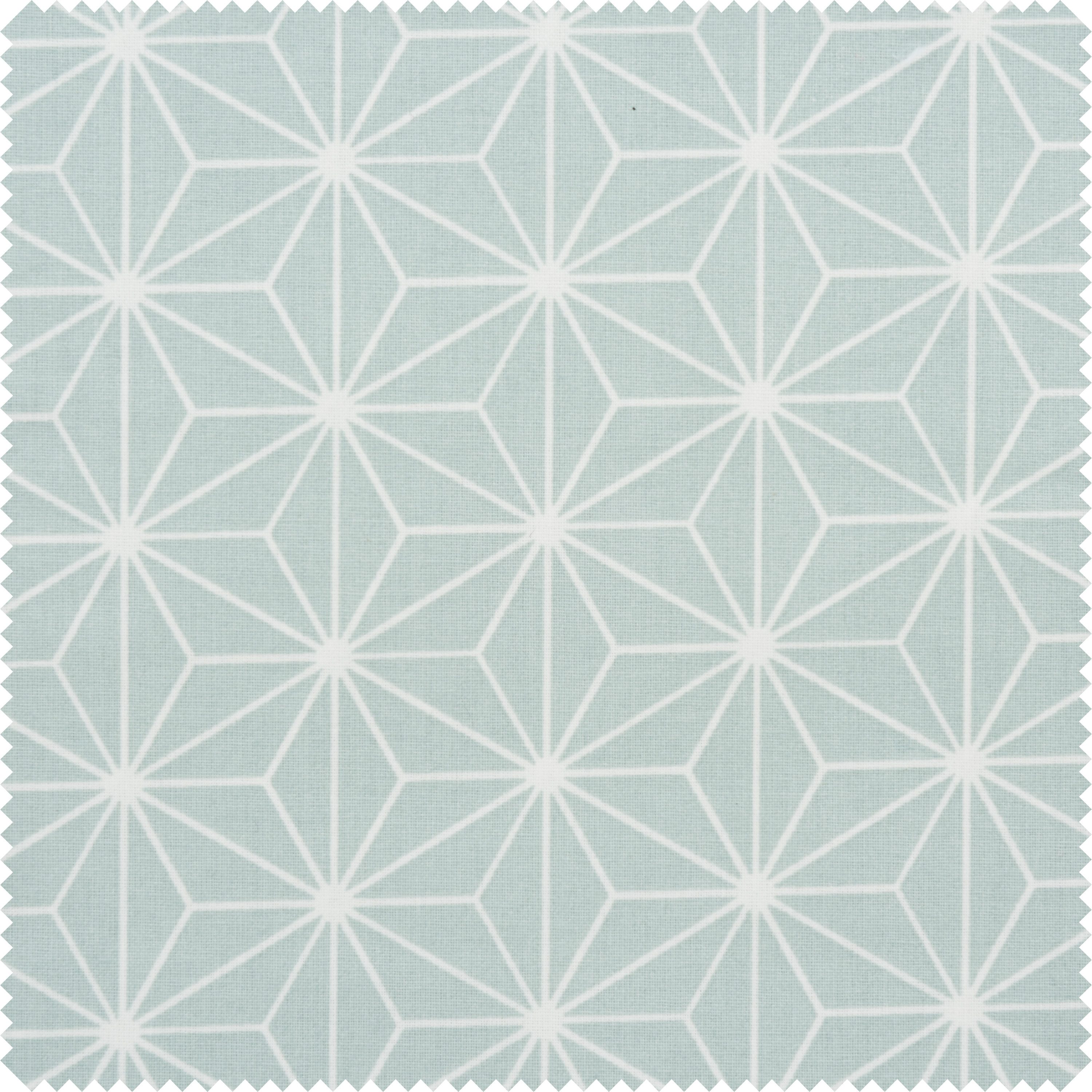 VBS Stoff Geometrischer Stern, 145 cm breit, Meterware