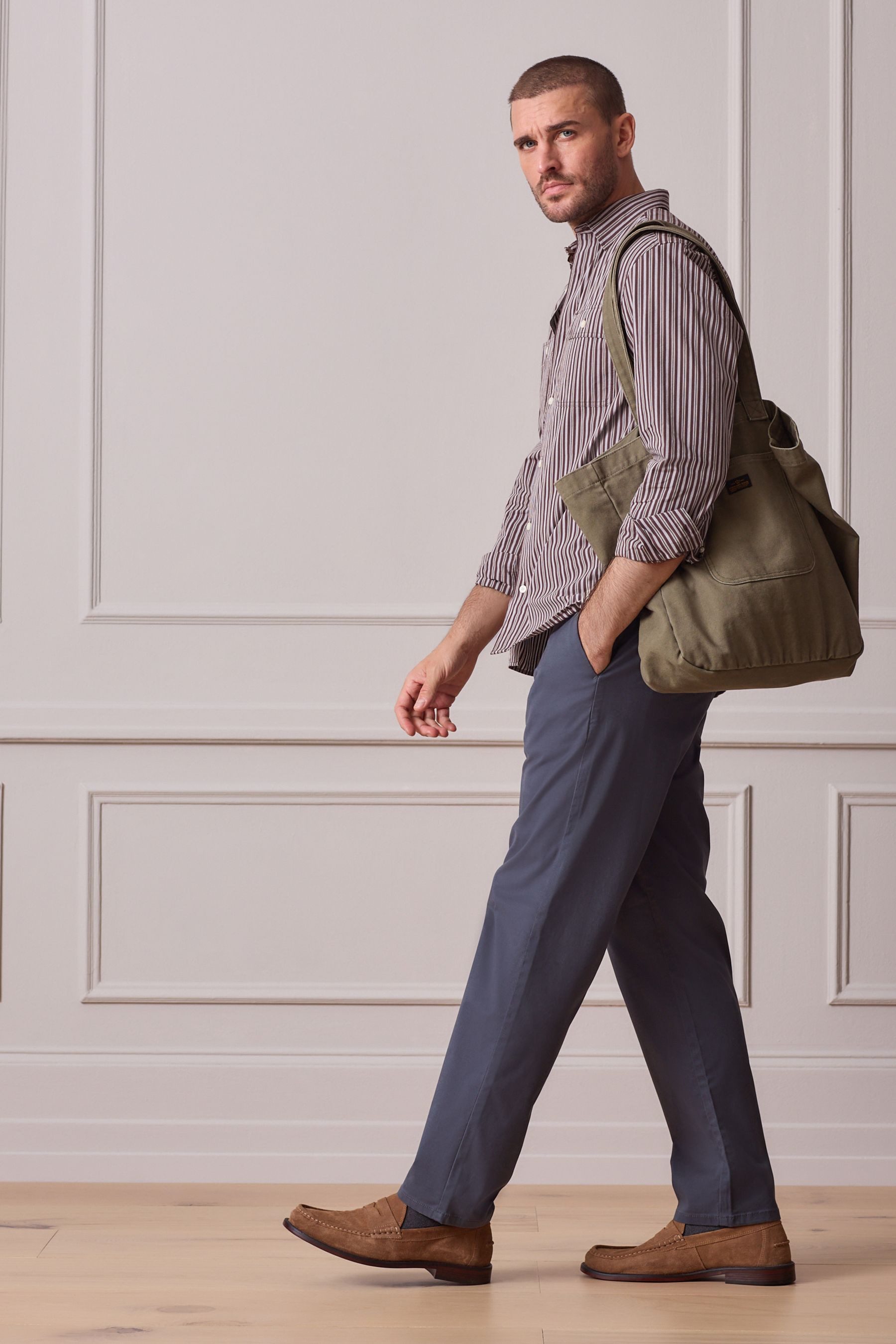 Next Chinohose Straight Fit Ultimate Chinohose (1-tlg)
