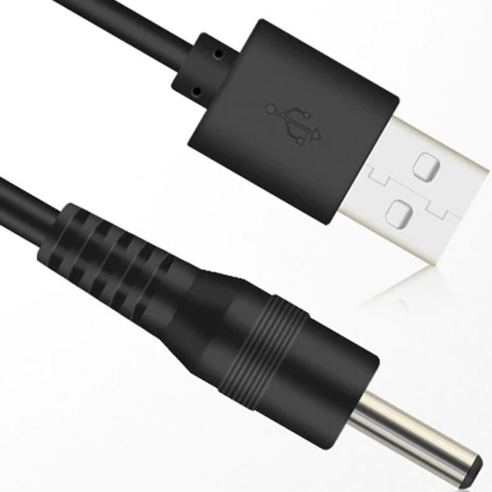 Retoo USB Stromkabel auf DC 5.5x2.1 mm Hohlstecker Kabel 5V Ladekabel 80 cm USB-Kabel, Standard-USB, DC, Geringe Größe, DC 2,1 mm x 5,5 mm-Stecker, Langes Kabel
