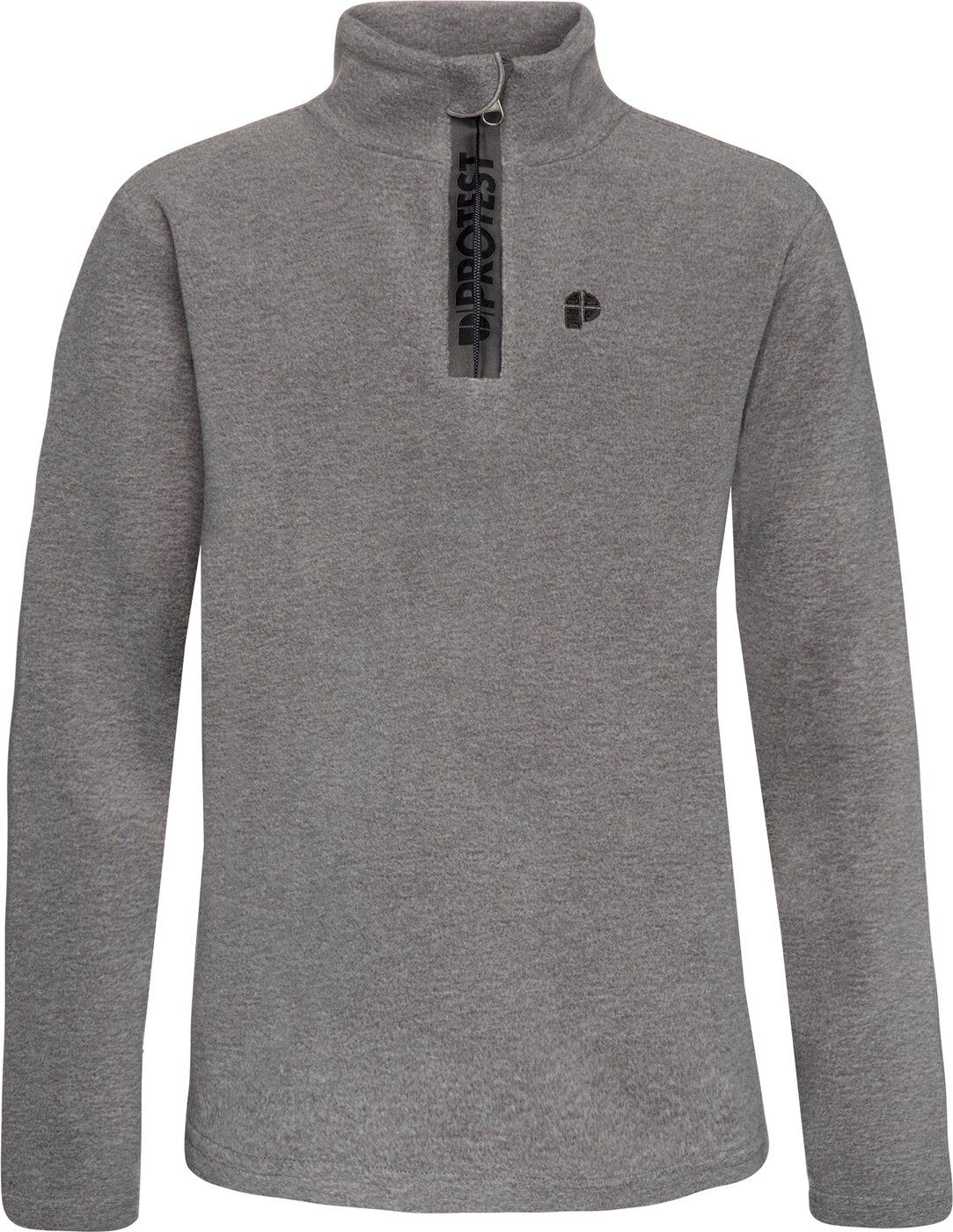Protest Fleecejacke PERFECTYM JR 1/4 zip top Dark Grey Melee