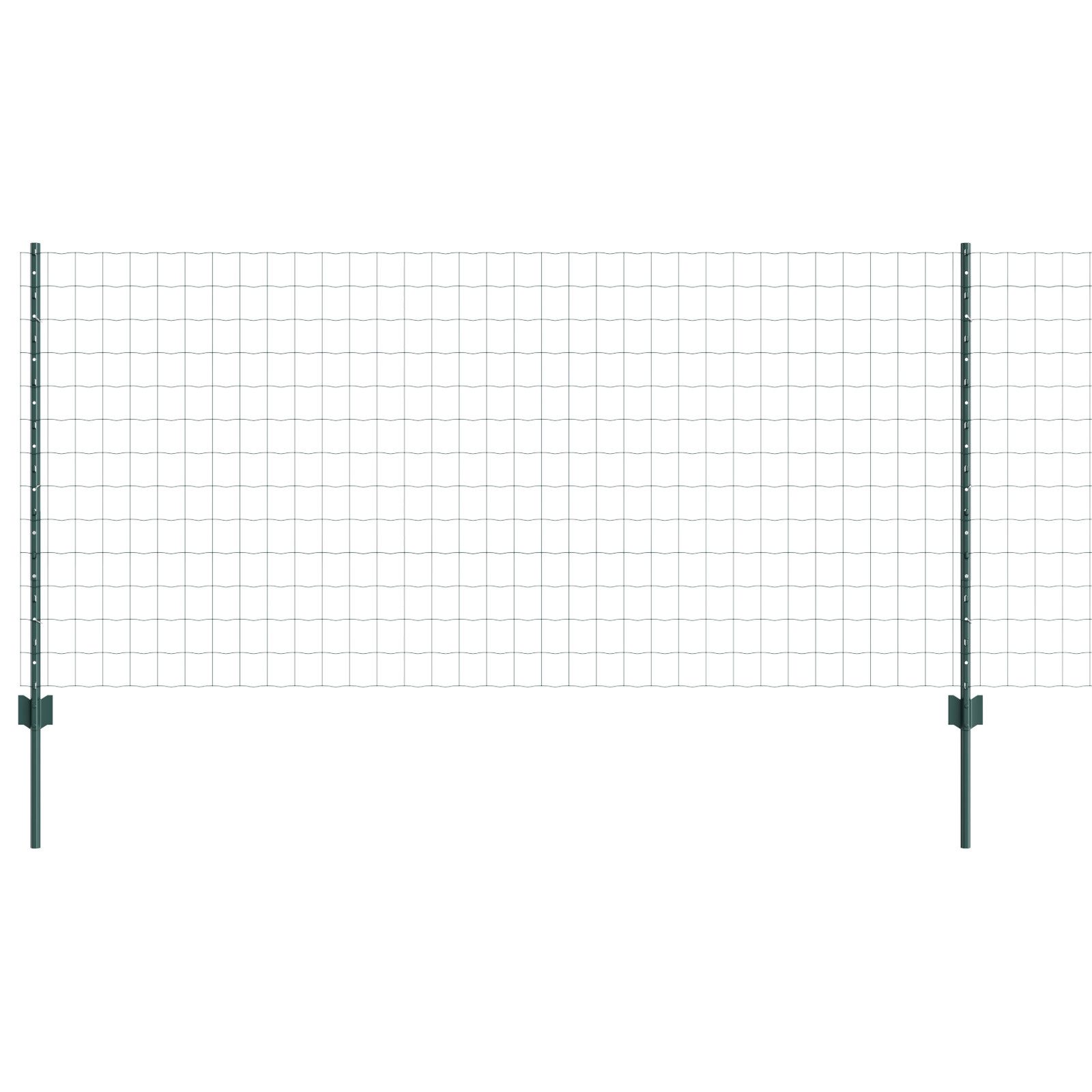 vidaXL Zaunpfosten Gartenzaunset Set aus 2 günstig online kaufen
