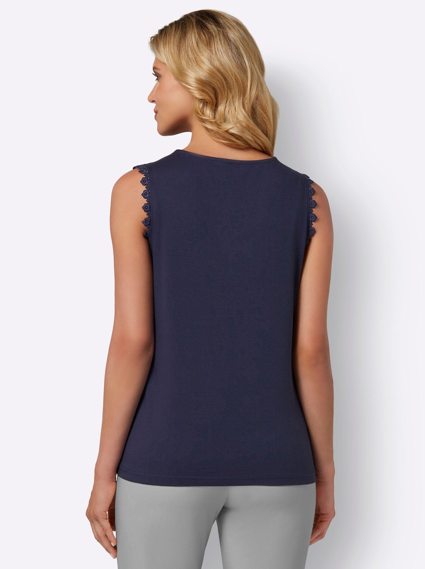 Sieh an! Shirttop Shirttop Ärmellos