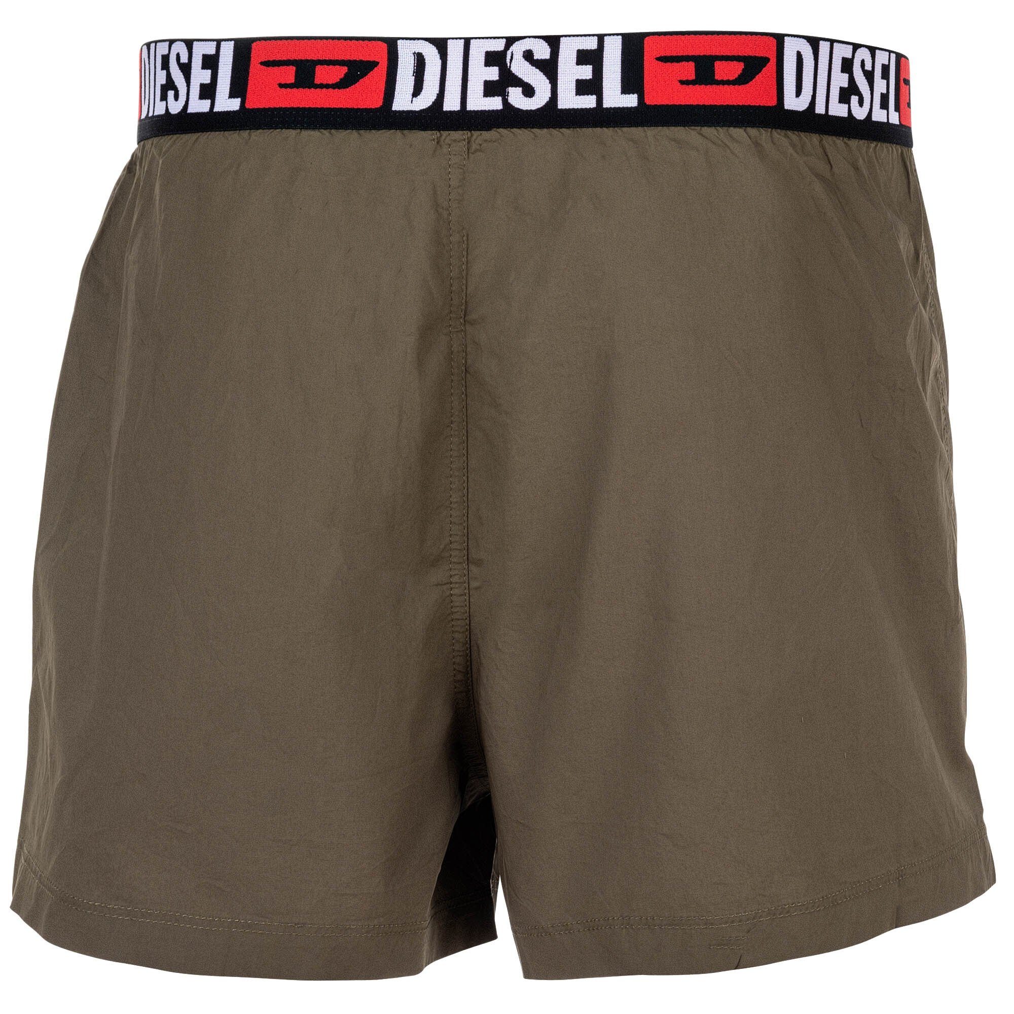 Grün/Rot - Herren 2er Boxershorts Web-Boxershorts, Pack Diesel