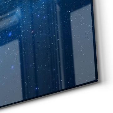 DEQORI Magnettafel 'Nächtlicher Sternenhimmel', Whiteboard Pinnwand beschreibbar