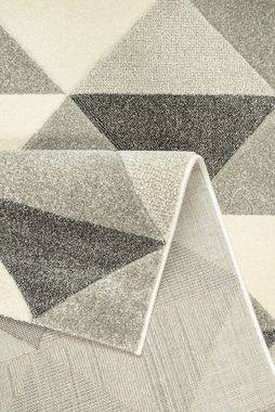 Teppich Berlad, Bruno Banani, rechteckig, Höhe: 13 mm, handgearbeitet, Konturenschnitt, gekettelt