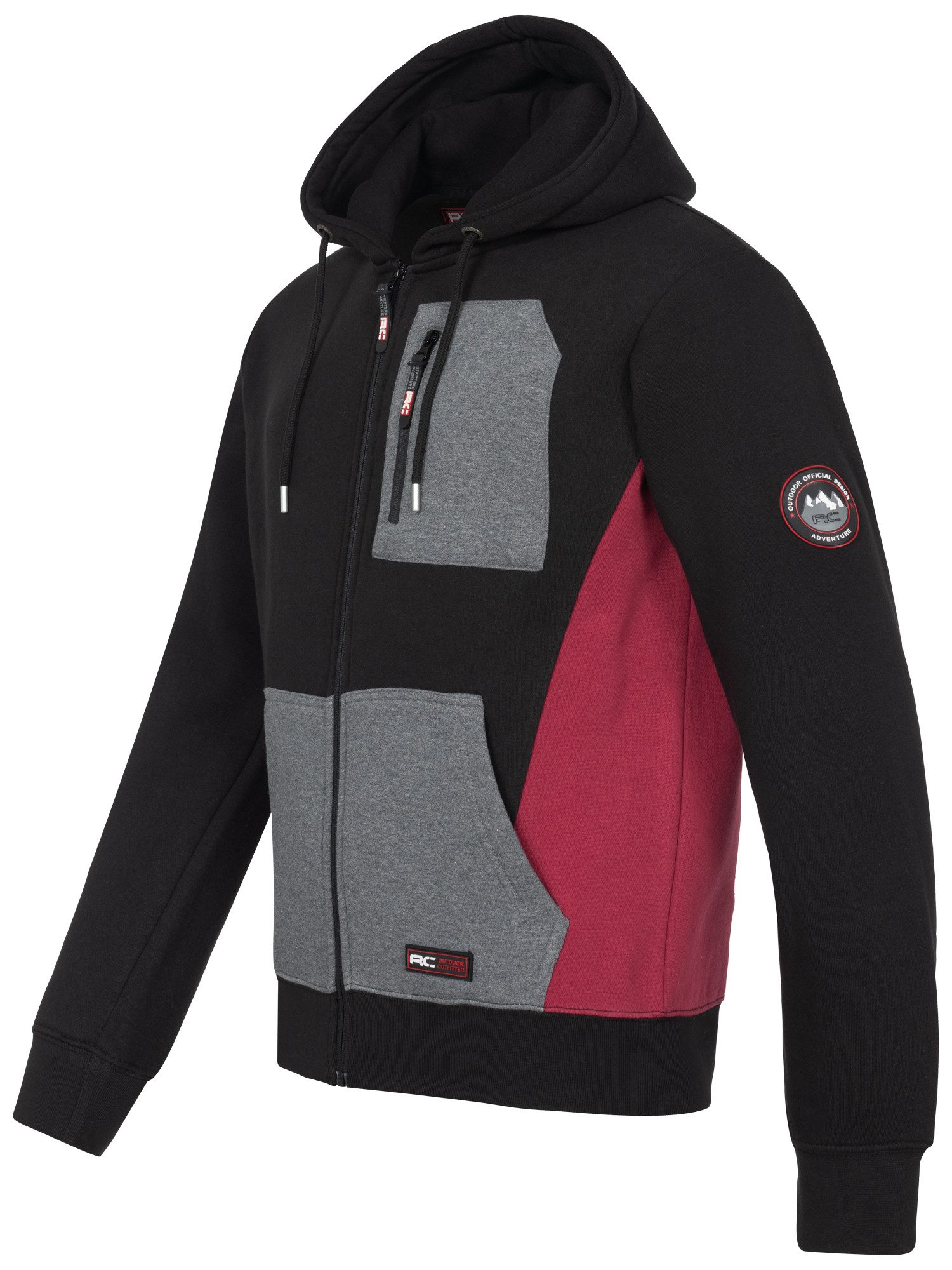 Rock Creek Kapuzenpullover Herren Hoodie Sweatjacke mit Kapuze H-411