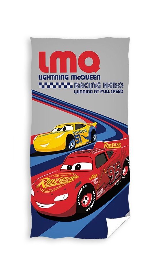 Disney's Bade- % cm, Baumwolle Cars Baumwolle, / Cars MTOnlinehandel Strandtuch Lightning (1-St), McQueen, Kinder für Badetuch 100 Auto 70x140