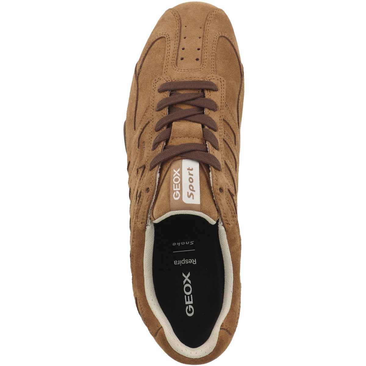 Geox U Snake A Herren Sneaker Turnschuhe, Sportschuhe, Freizeitschuhe, Halbschuhe, Schnürschuhe