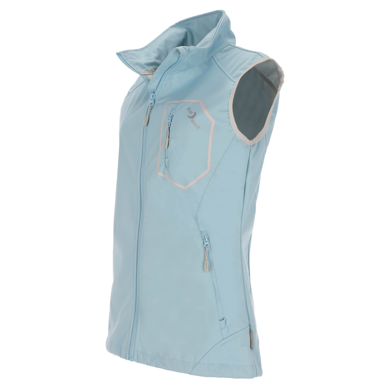 Blue Wave Softshellweste Damen Weste Kira mit Stehkragen - Leichte Outdoor- günstig online kaufen