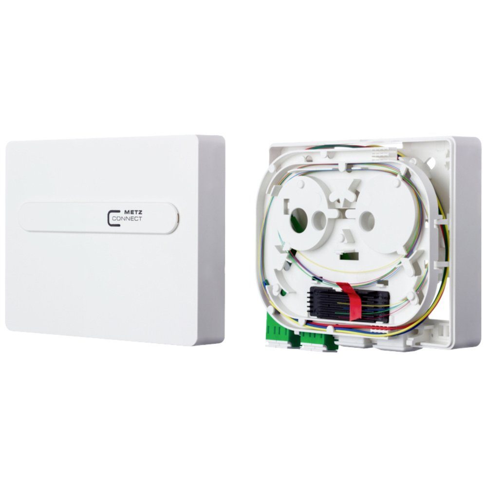 Metz Connect OpDAT ADT splice 2xLC-D APC OS2 LWL-Spleißbox LC Netzwerk-Patch-Panel