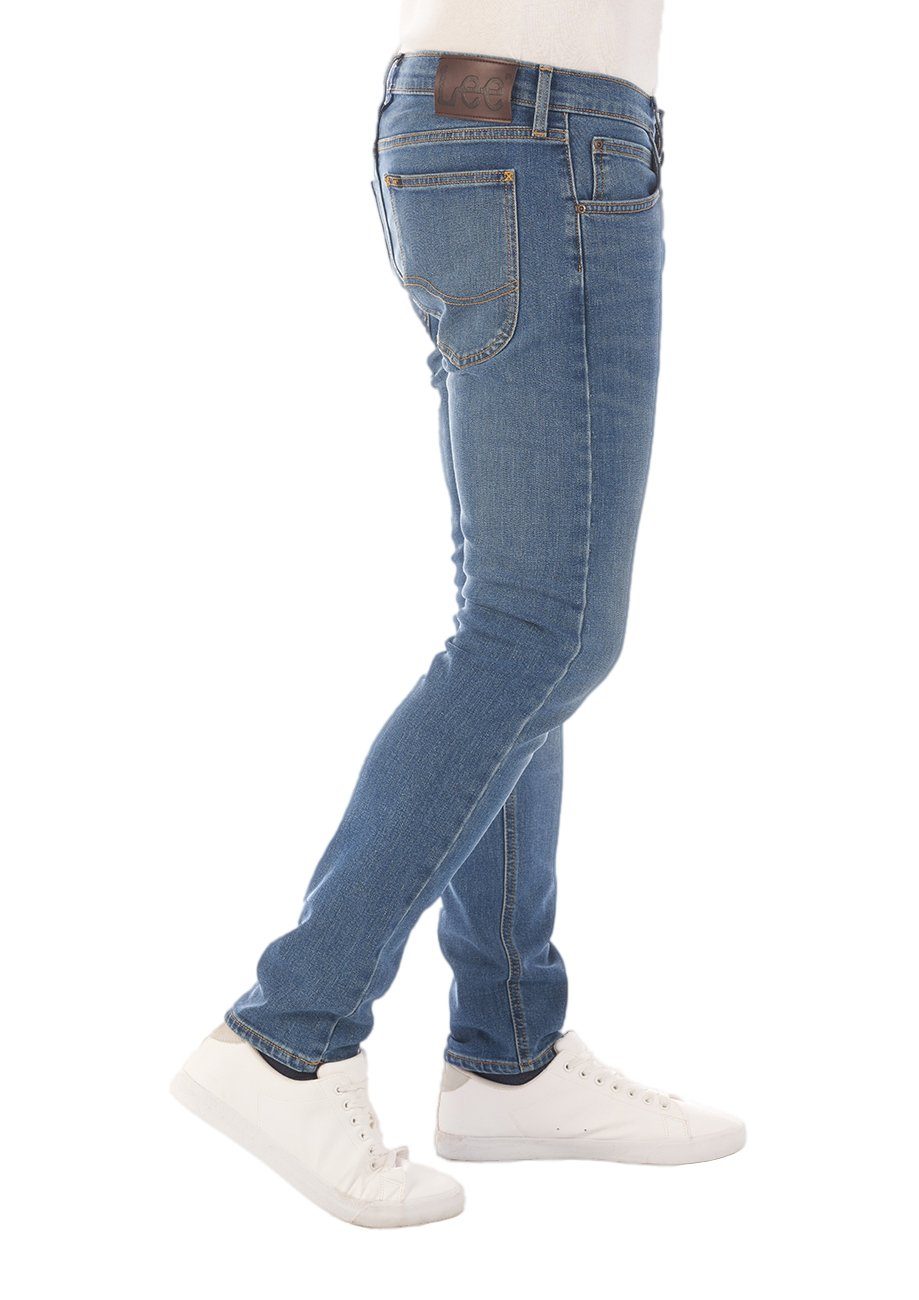 Lee® Slim-fit-Jeans Herren Jeanshose Luke Slim Fit Tapered Denim Hose mit Stretch
