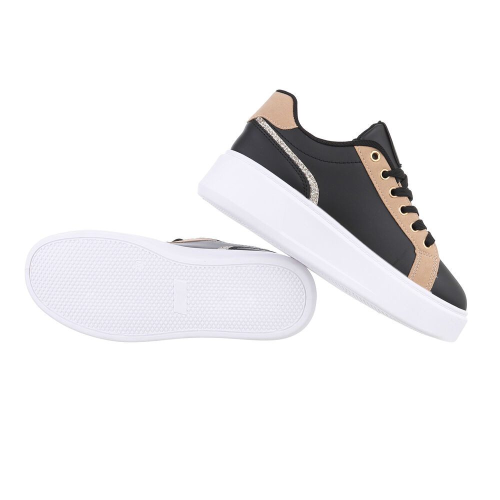 Ital-Design Damen Low-Top Freizeit Sneaker (86016631) Keilabsatz/Wedge Snea günstig online kaufen