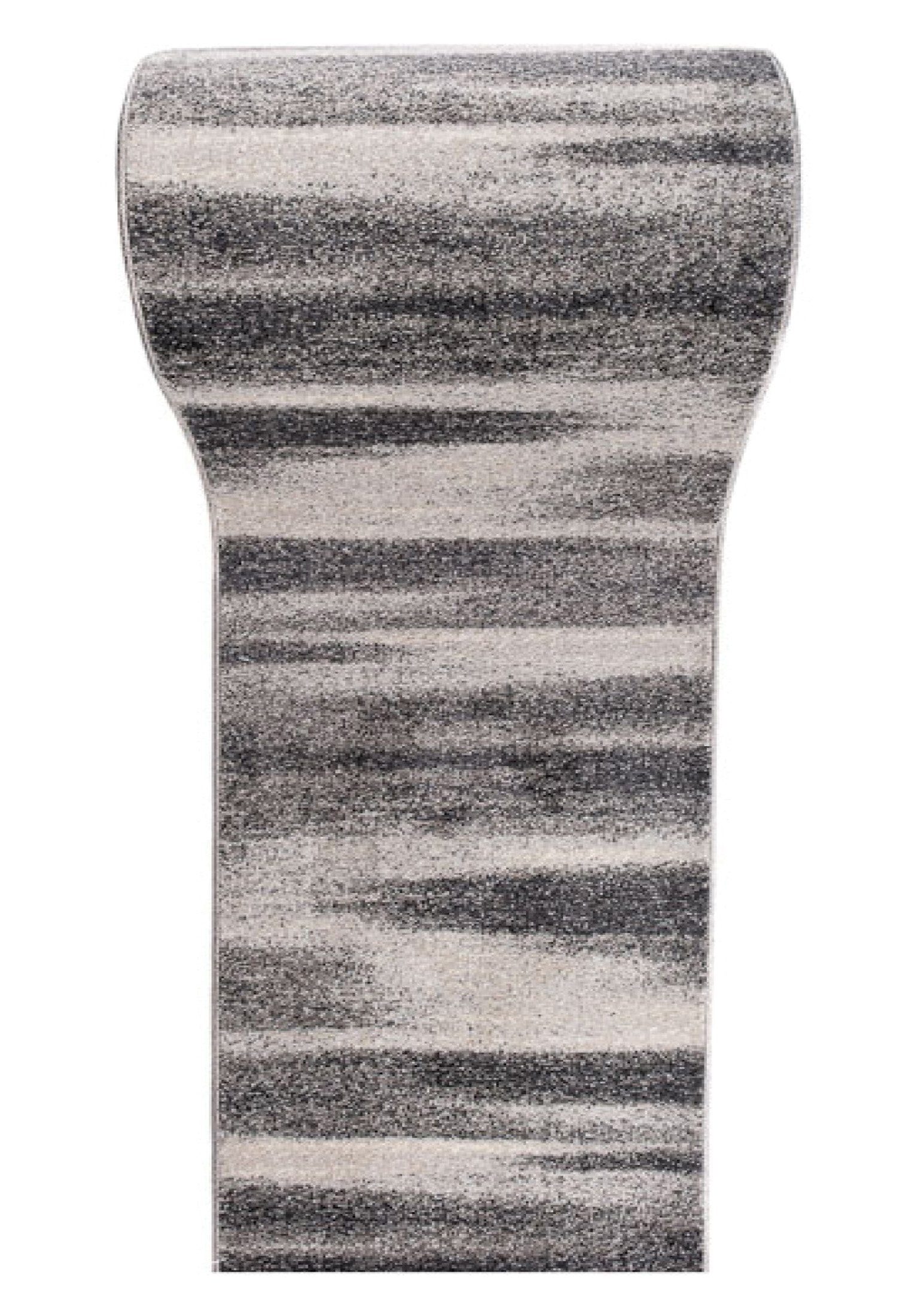 Mazovia Läufer Läufer Flurläufer Modern für Vorzimmer, Küche - Grau, 120 x 100 cm, Kurzflor, Meterware, Höhe 10 mm