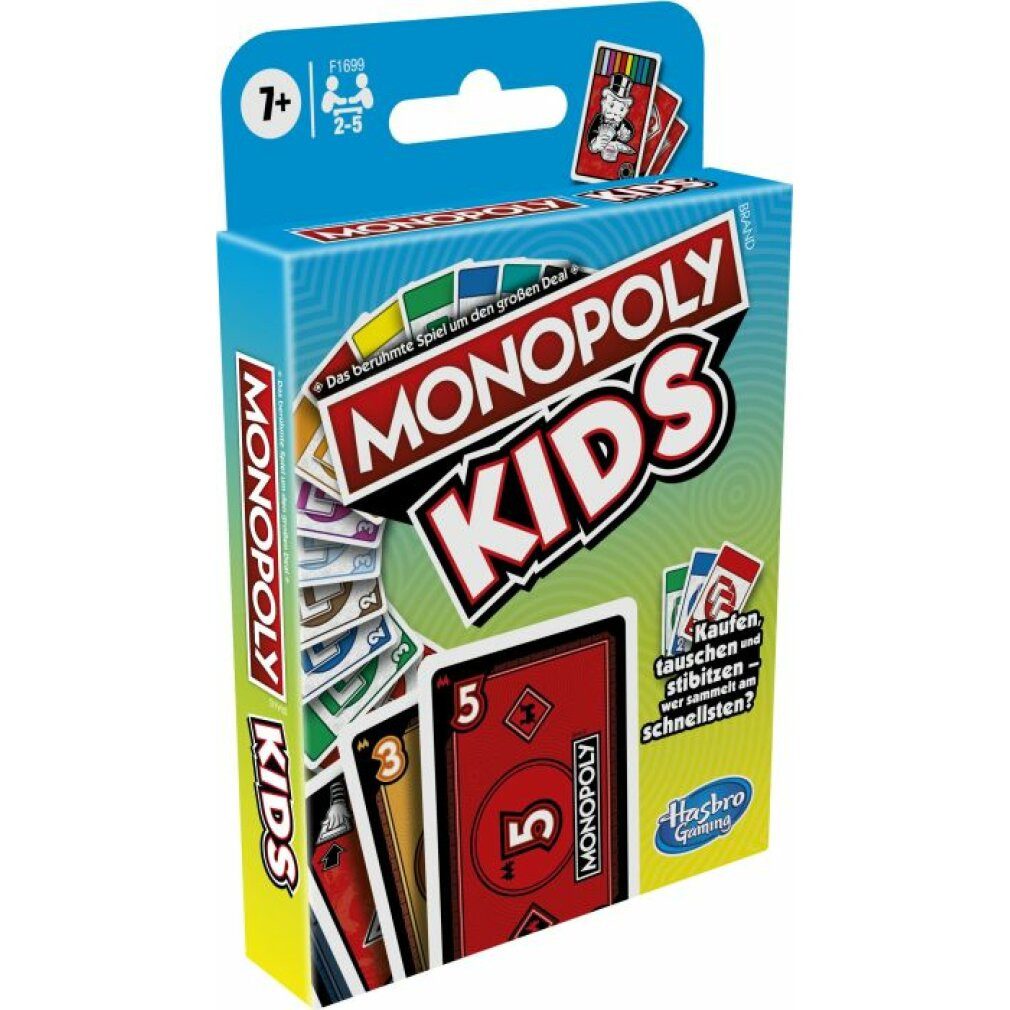 Hasbro Spiel Monopoly Kids, Kartenspiel