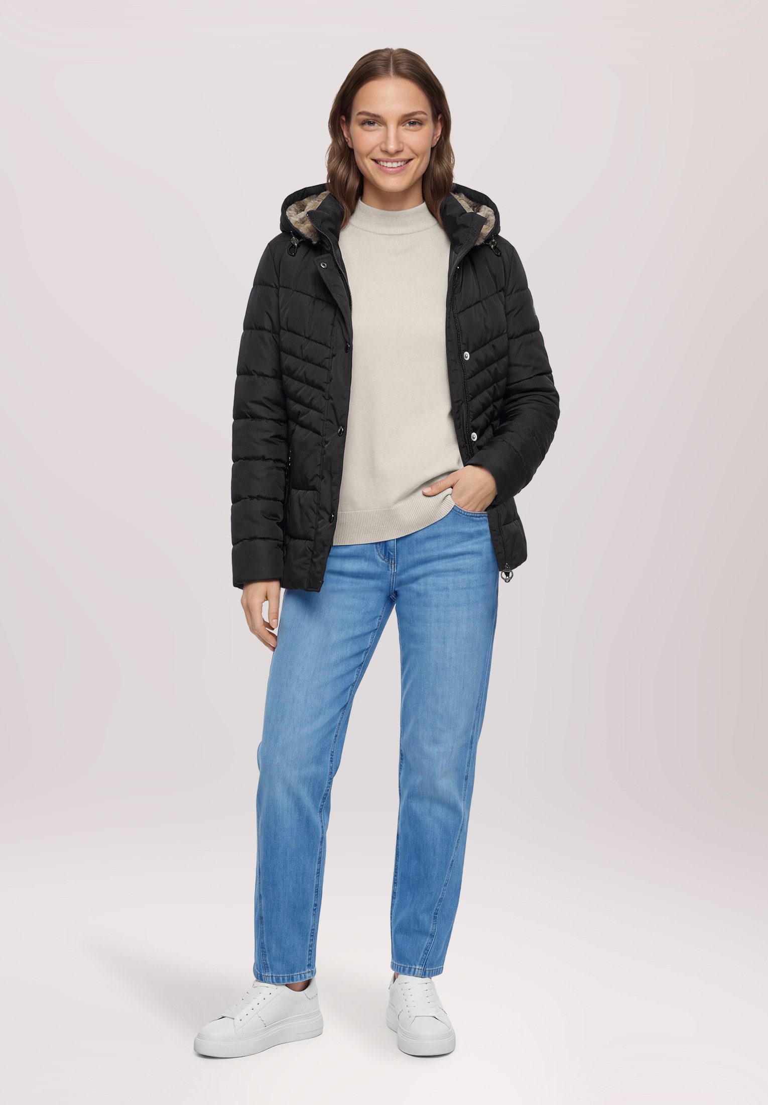 Betty Barclay Outdoorjacke Damen mit abnehmbarer Kapuze