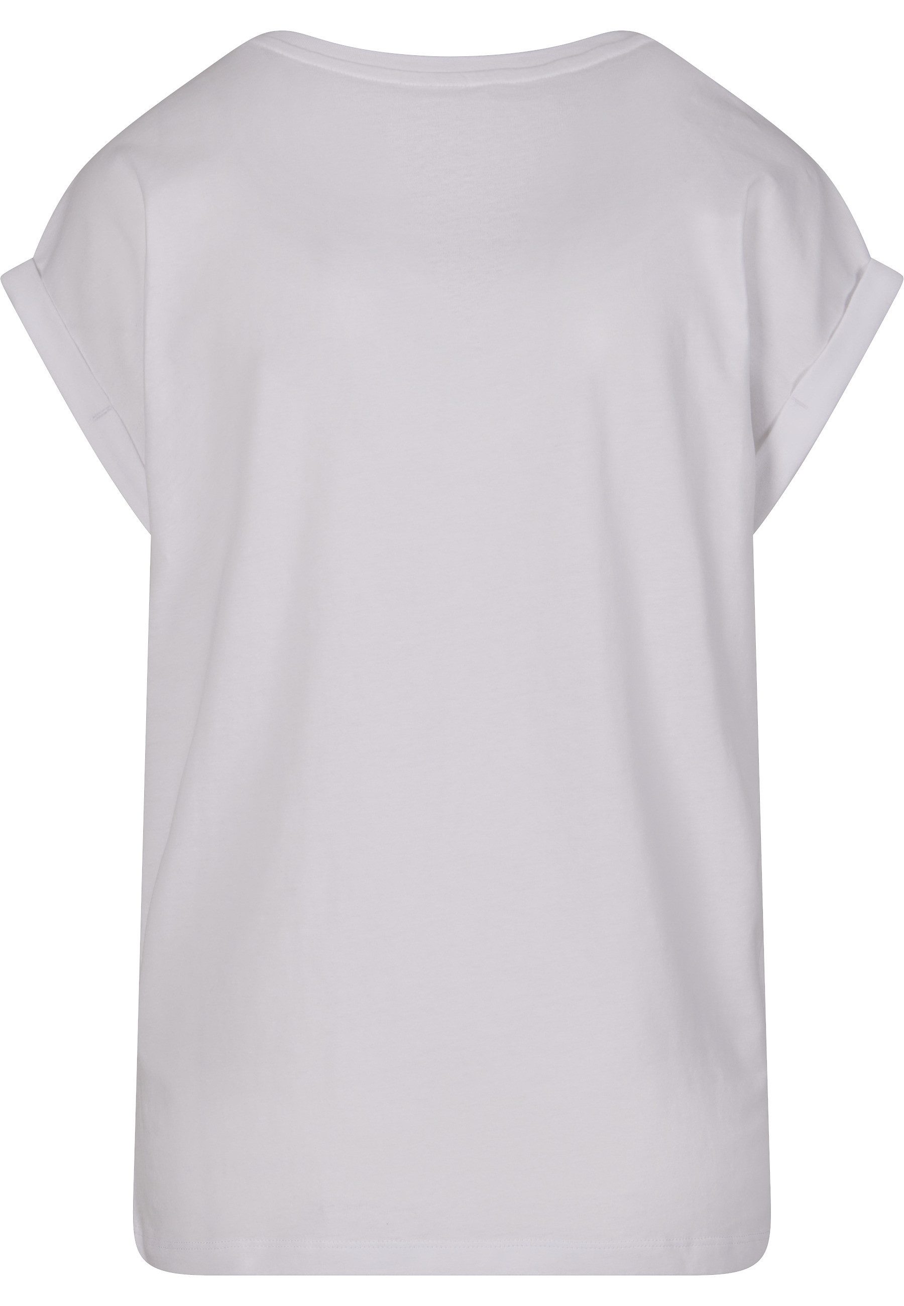 URBAN CLASSICS Kurzarmshirt Urban Classics Damen Ladies Extended Shoulder Tee (1-tlg)