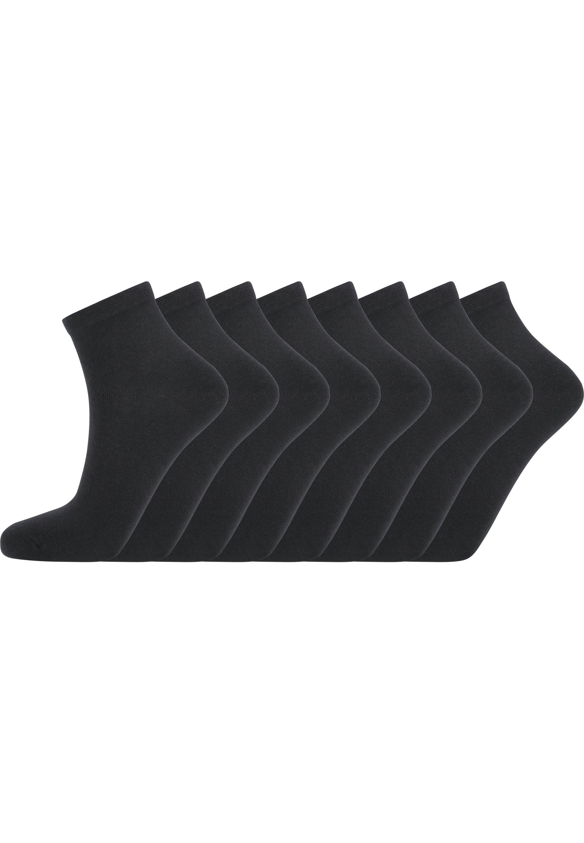 ENDURANCE Socken Mallorca (8-Paar) mit atmungsaktiver Funktion (Pack, 8-tlg) schwarz