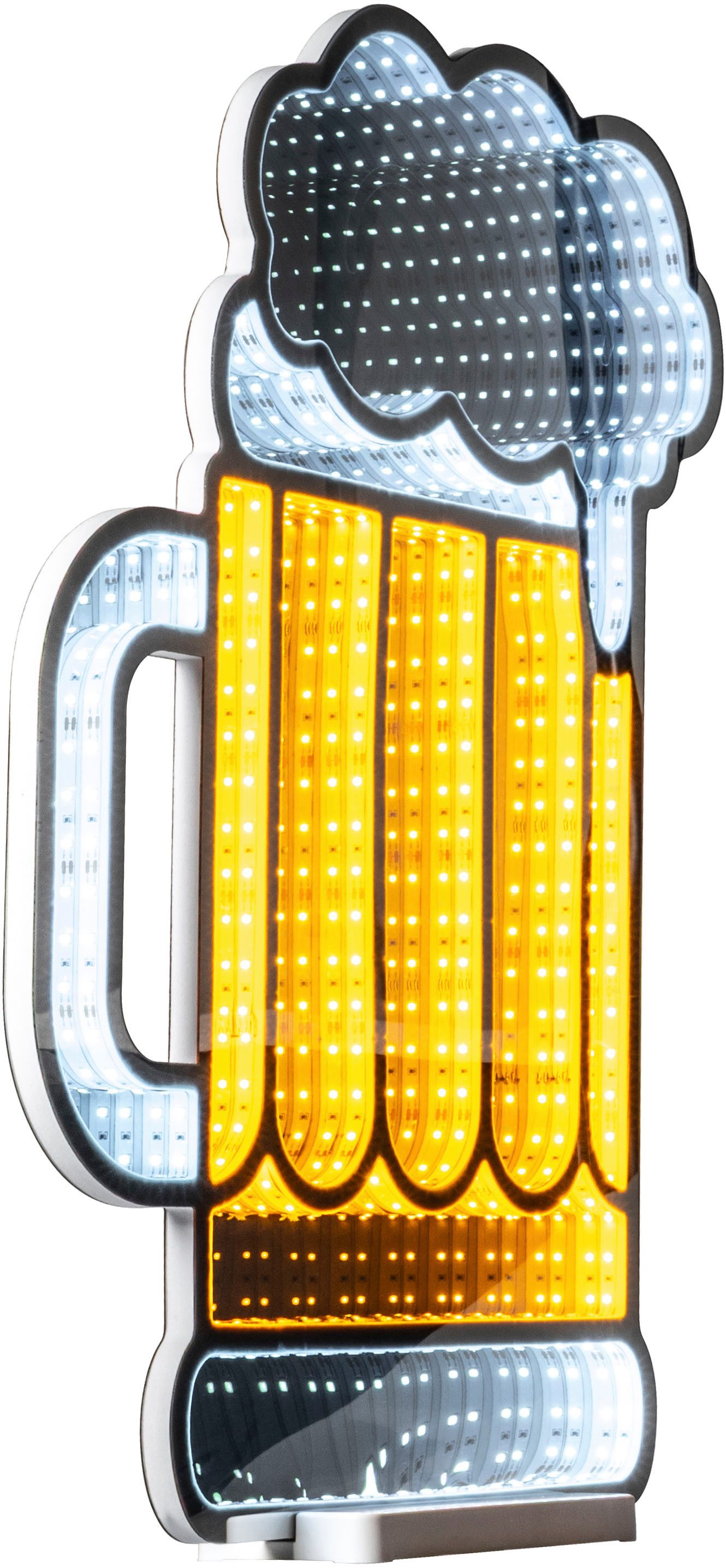 my home LED Dekofigur Evaya, LED fest integriert, Warmweiß, Infinity Effekt günstig online kaufen