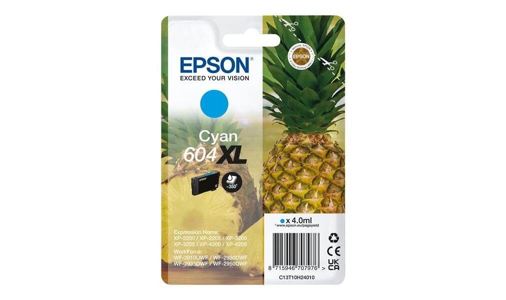 Epson Epson 604XL Ananas Druckerpatrone cyan Tintenpatrone