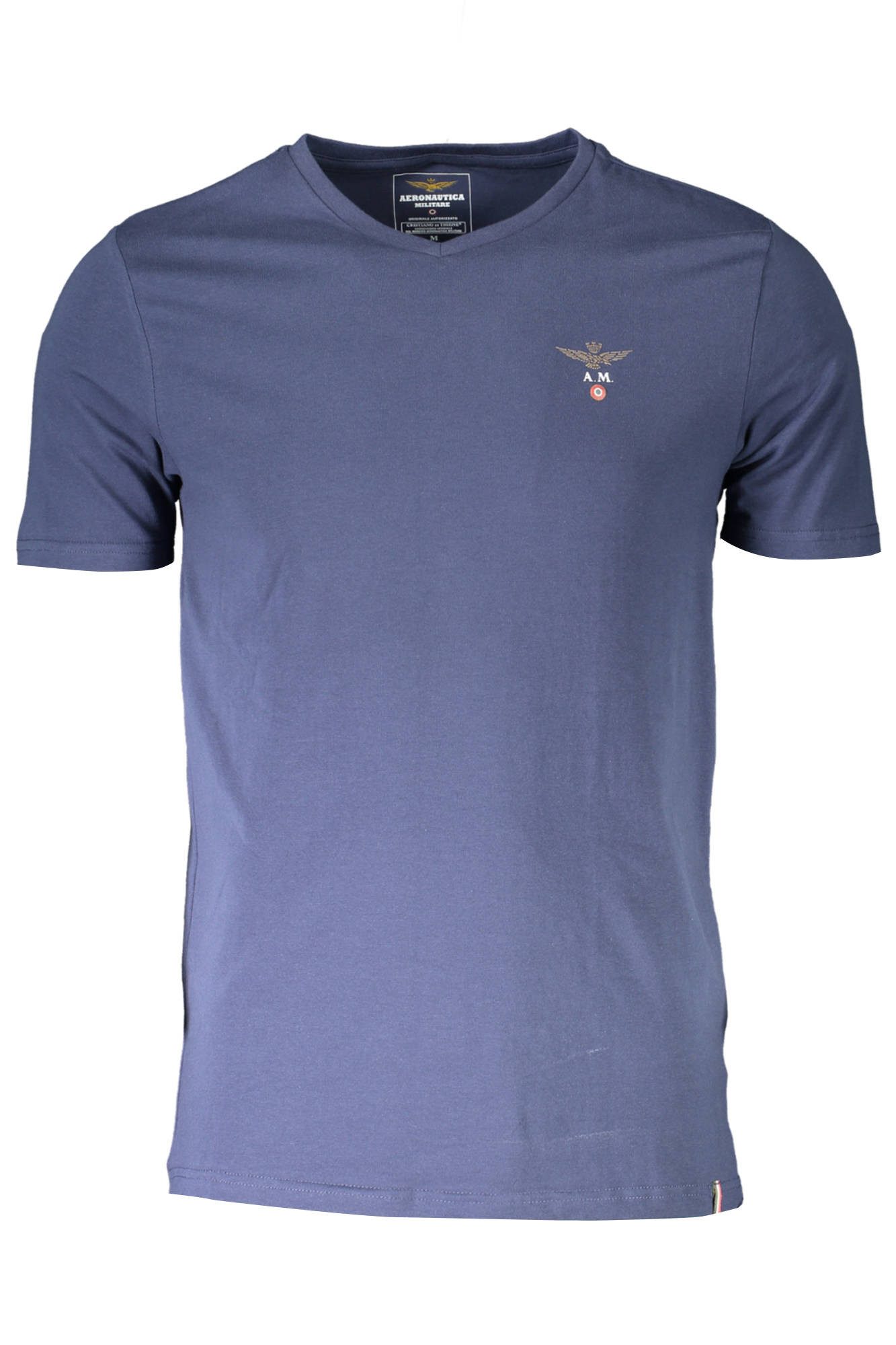 Aeronautica Militare T-Shirt Vielseitiges Herren-T-Shirt Blau – Kurzarm