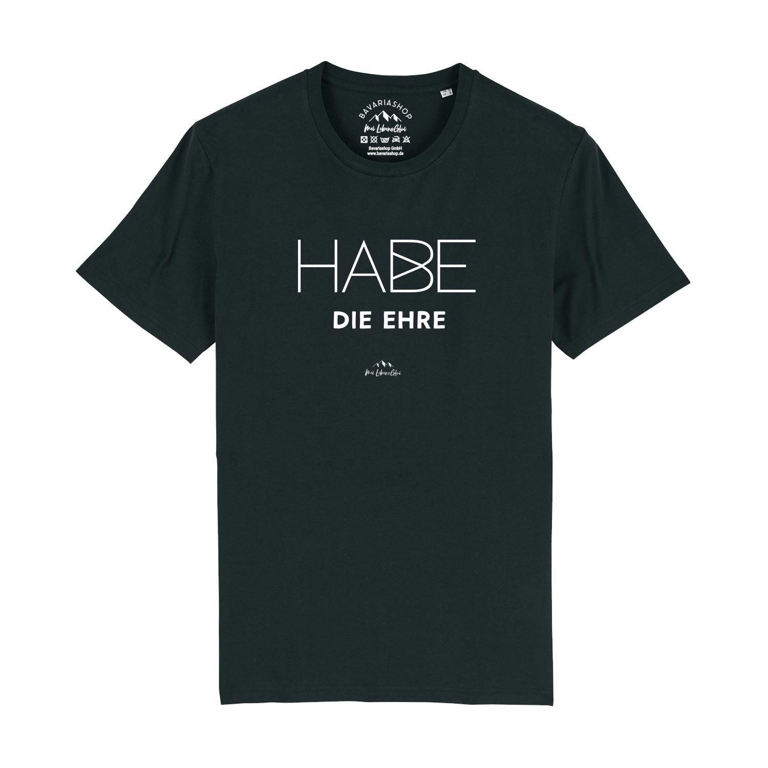 Bavariashop T-Shirt Herren T-Shirt "Habe die Ehre" günstig online kaufen
