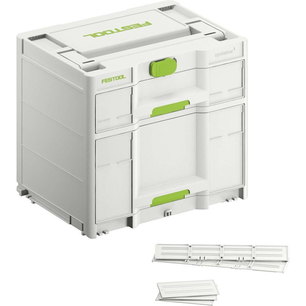 FESTOOL Transportbehälter Systainer SYS3-SORT/2 M 337 Transportkiste (L x B x H) 396 x 296 x