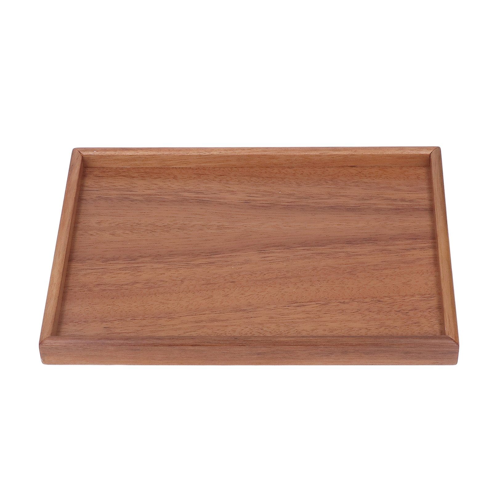 Runxizhou Dekotablett Rechteckig Holz Tablett 35 * 25cm (1 St)