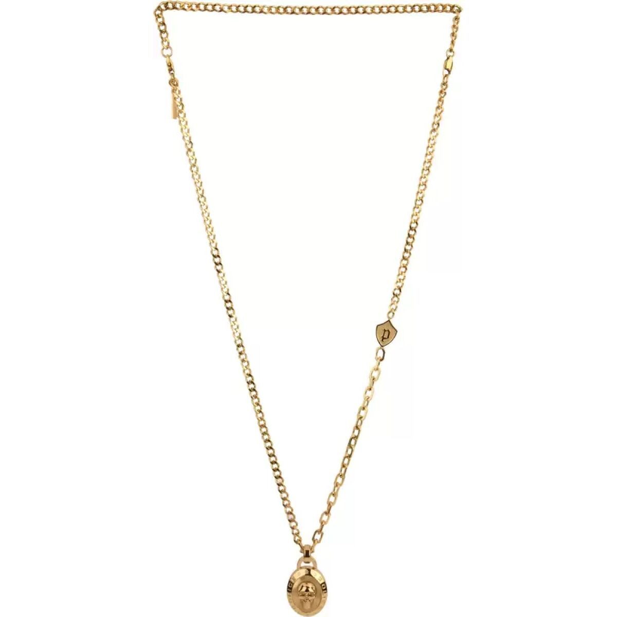 Police Edelstahlkette Police User Herrenkette PEAGN2212111 70 cm Edekstahl Kette Golden