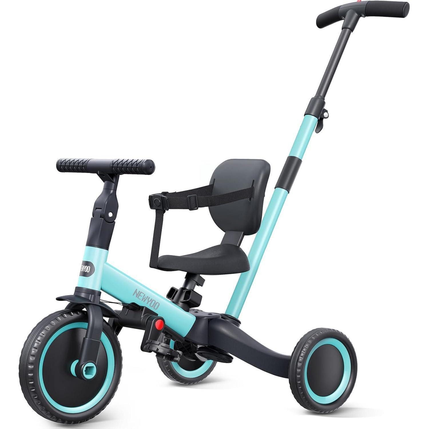 LuxusKollektion Dreirad Dreirad für Kinder 1-3 Jahre Kleinkind-Fahrrad Mädchen Jungen Blau