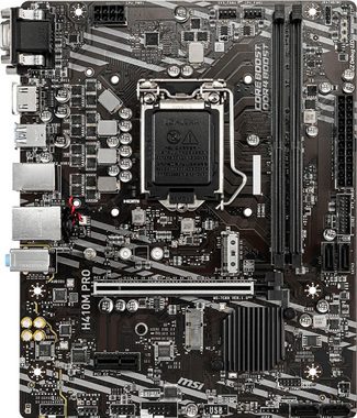 MSI H410M PRO Mainboard RGB-LED-Lichtleiste