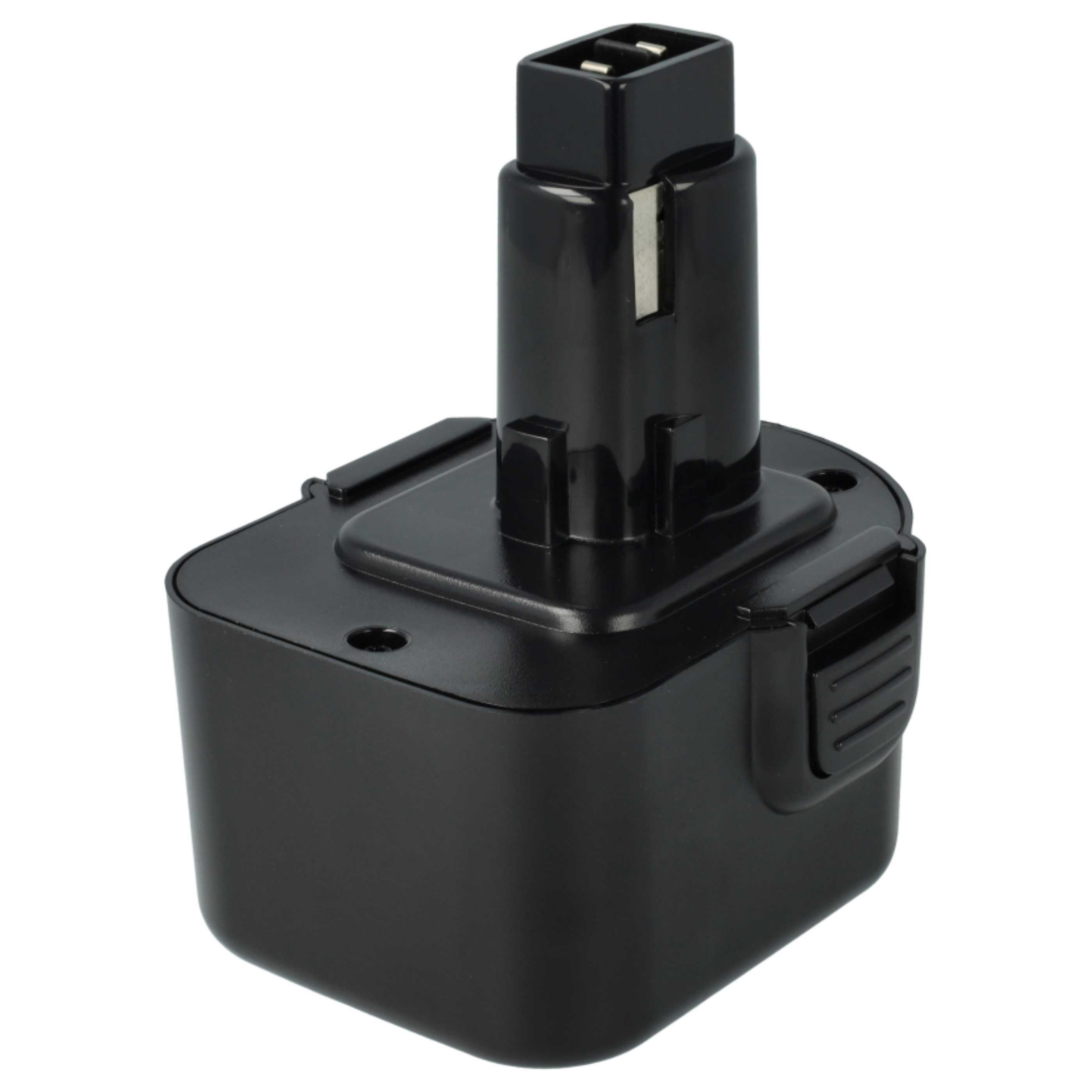 vhbw Akku Ersatz für Black & Decker A9252, A9266, PS130, PS130A, A9275 für Akku Akku NiMH 3000 mAh (12 V, 1 St), Leistungsfähiger Austausch-Akku für Werkzeug Powertools wie
