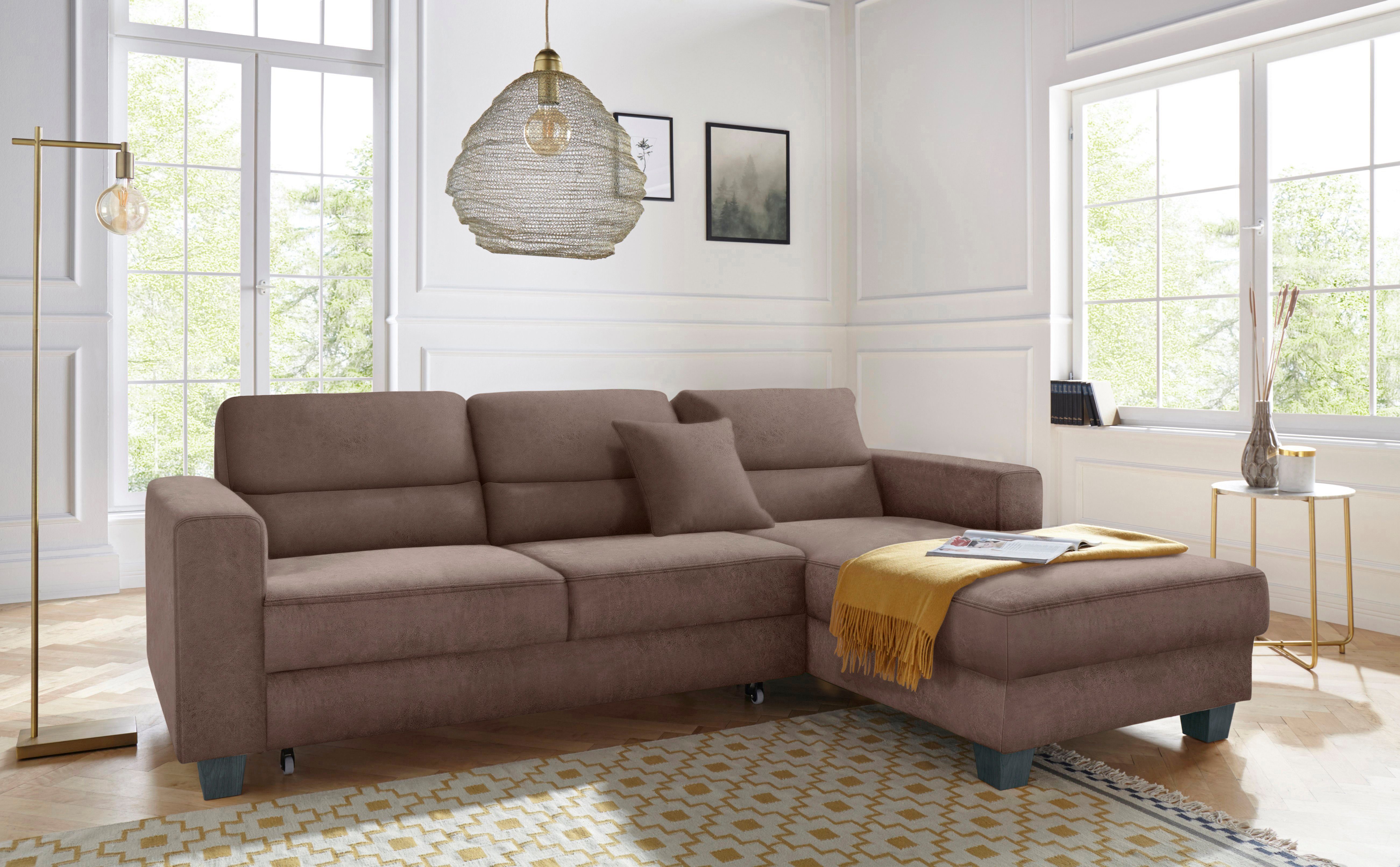TRENDMANUFAKTUR Ecksofa Chamber, zeitlos und modern, günstig online kaufen