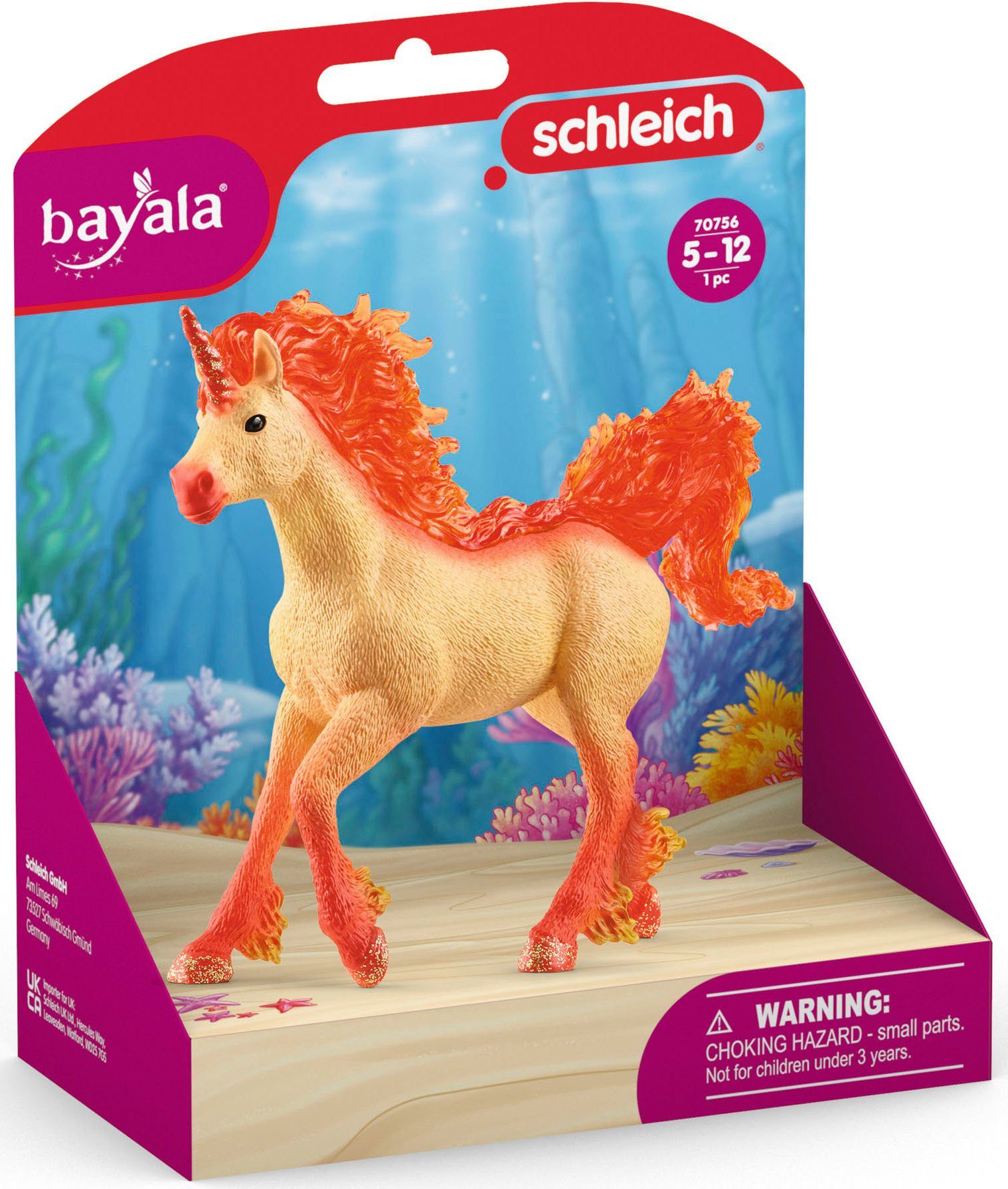 BAYALA®, (70756) Elementa Spielfigur Schleich® Hengst Feuereinhorn