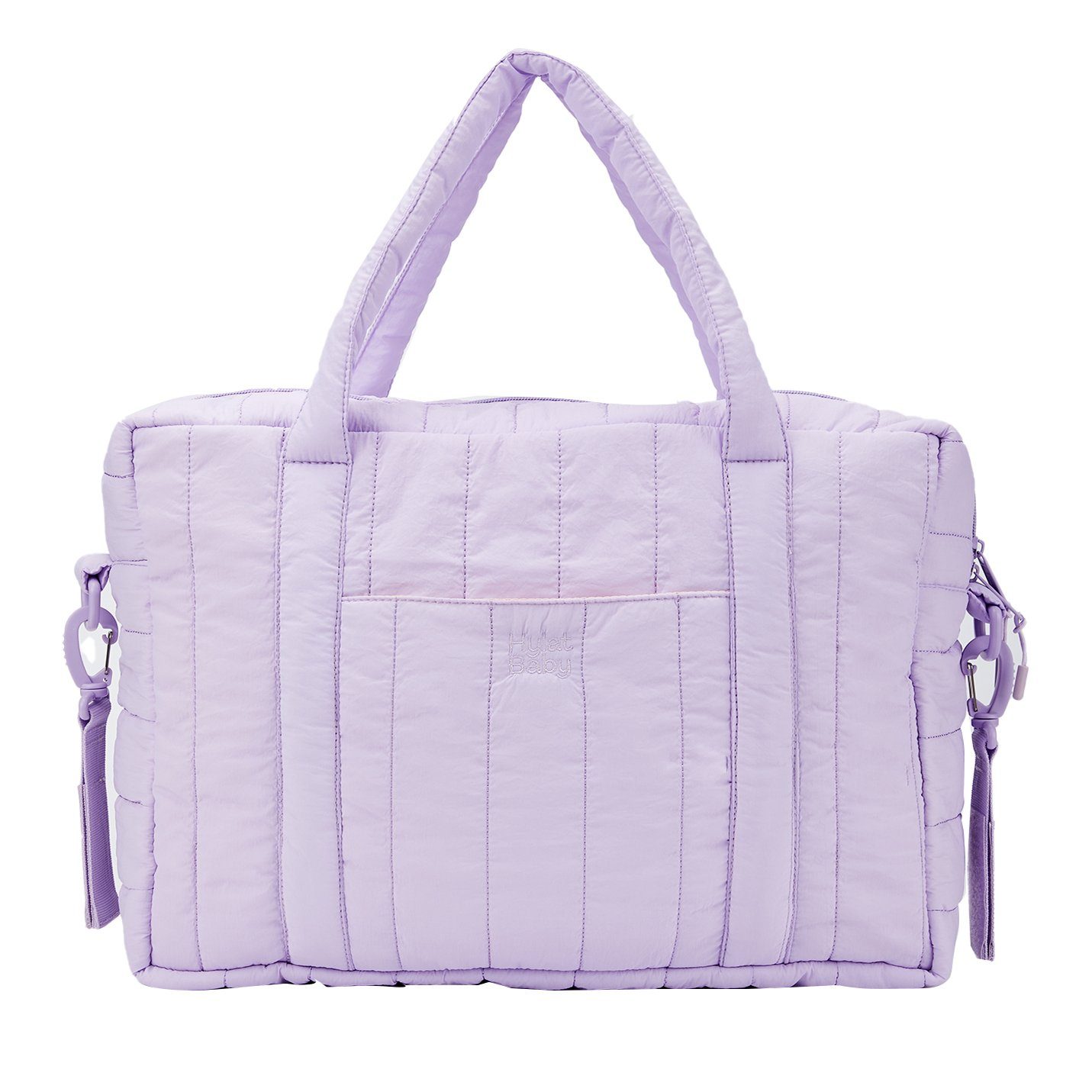 Hylat Baby Schultertasche Produkte für Kinder, Gesteppte Tasche für Windeln und Kindersachen - Violett