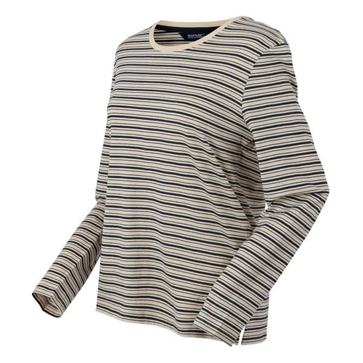 Regatta Langarmshirt Damen Striped Langarm T-Shirt - Federica