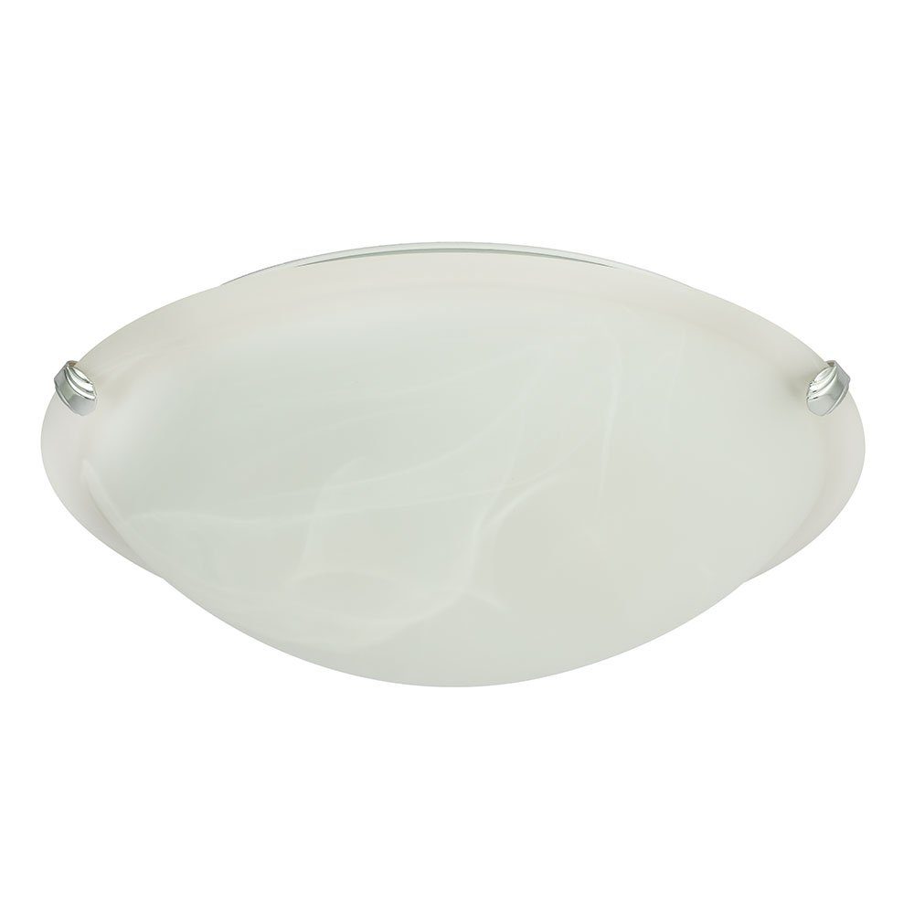 Glas Lampe inklusive, Strahler Deckenstrahler, Leuchte Design Leuchtmittel nicht weiß Decken Alabaster Globo rund