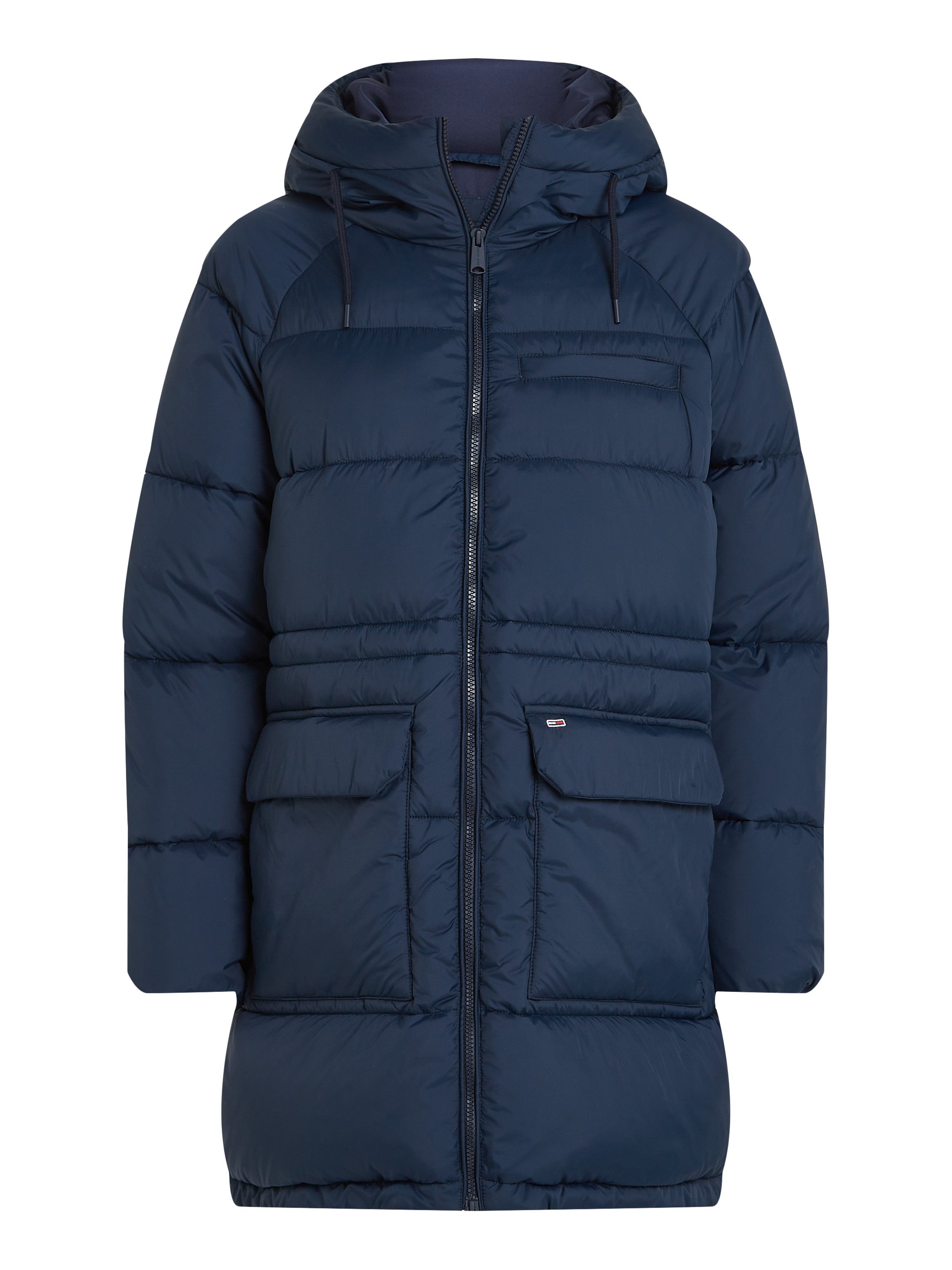 Tommy Jeans Steppjacke TJW MIDI ASPEN PUFFER mit Logostickerei