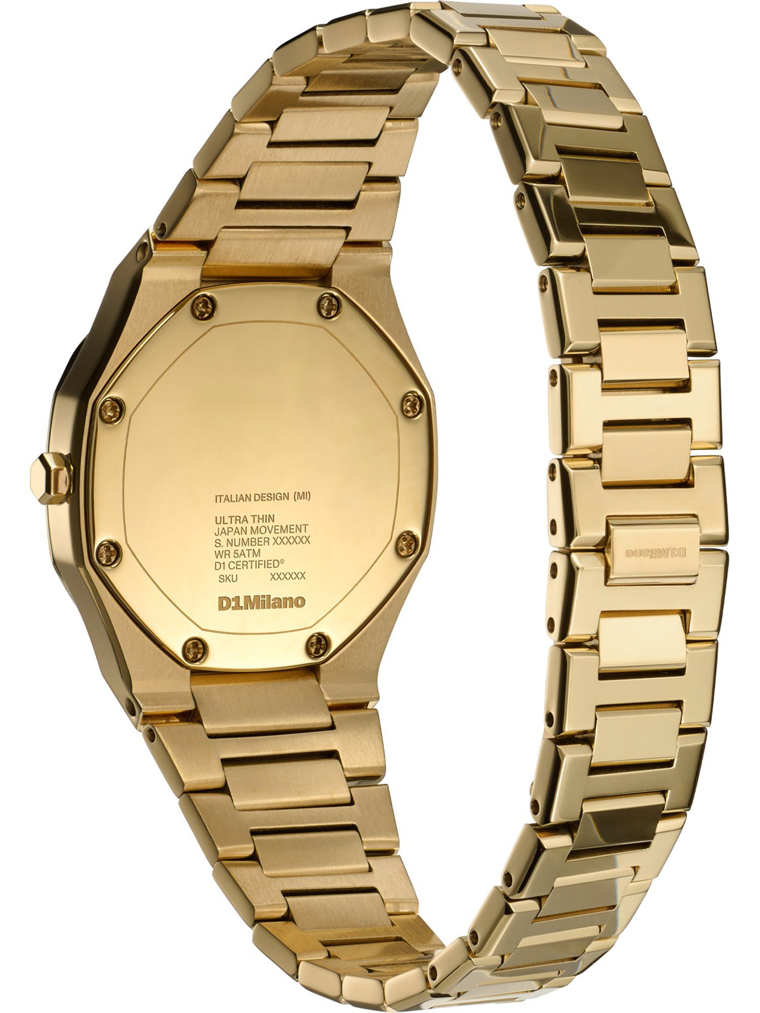 D1 Milano Quarzuhr D1 Milano Damen-Uhren Analog Quarz, Klassikuhr