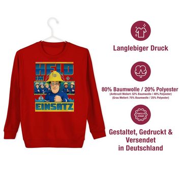 Shirtracer Sweatshirt Held im Einsatz Feuerwehrmann Sam Jungen