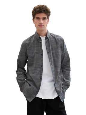 TOM TAILOR Denim Langarmhemd slubyarn shirt