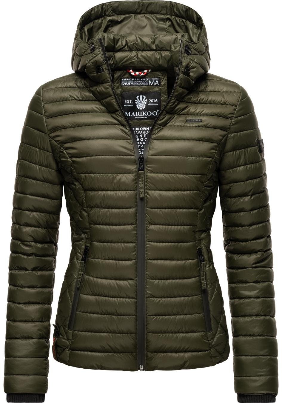 Marikoo Steppjacke Samtpfote ultraleichte Übergangsjacke mit günstig online kaufen