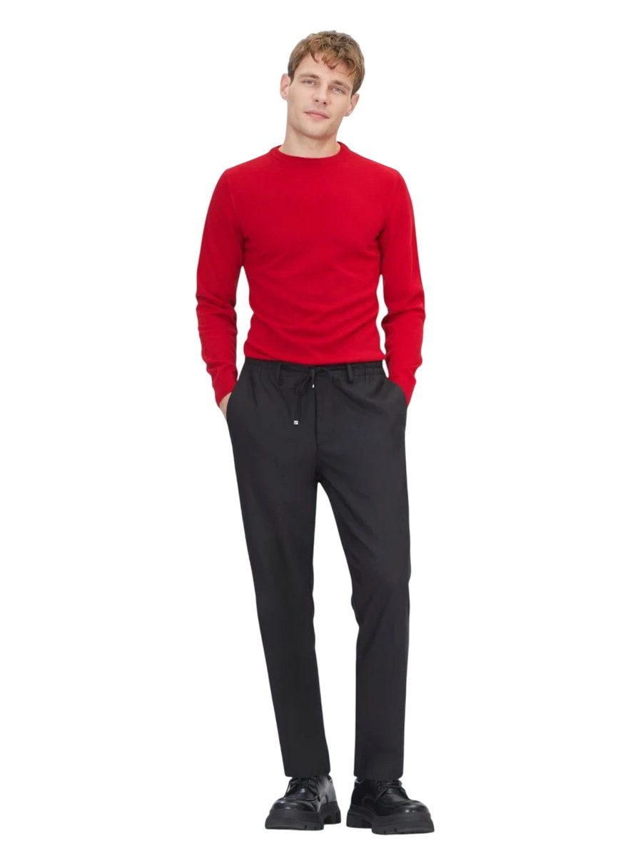 KİP Longpullover Rotes Strick-Sweatshirt