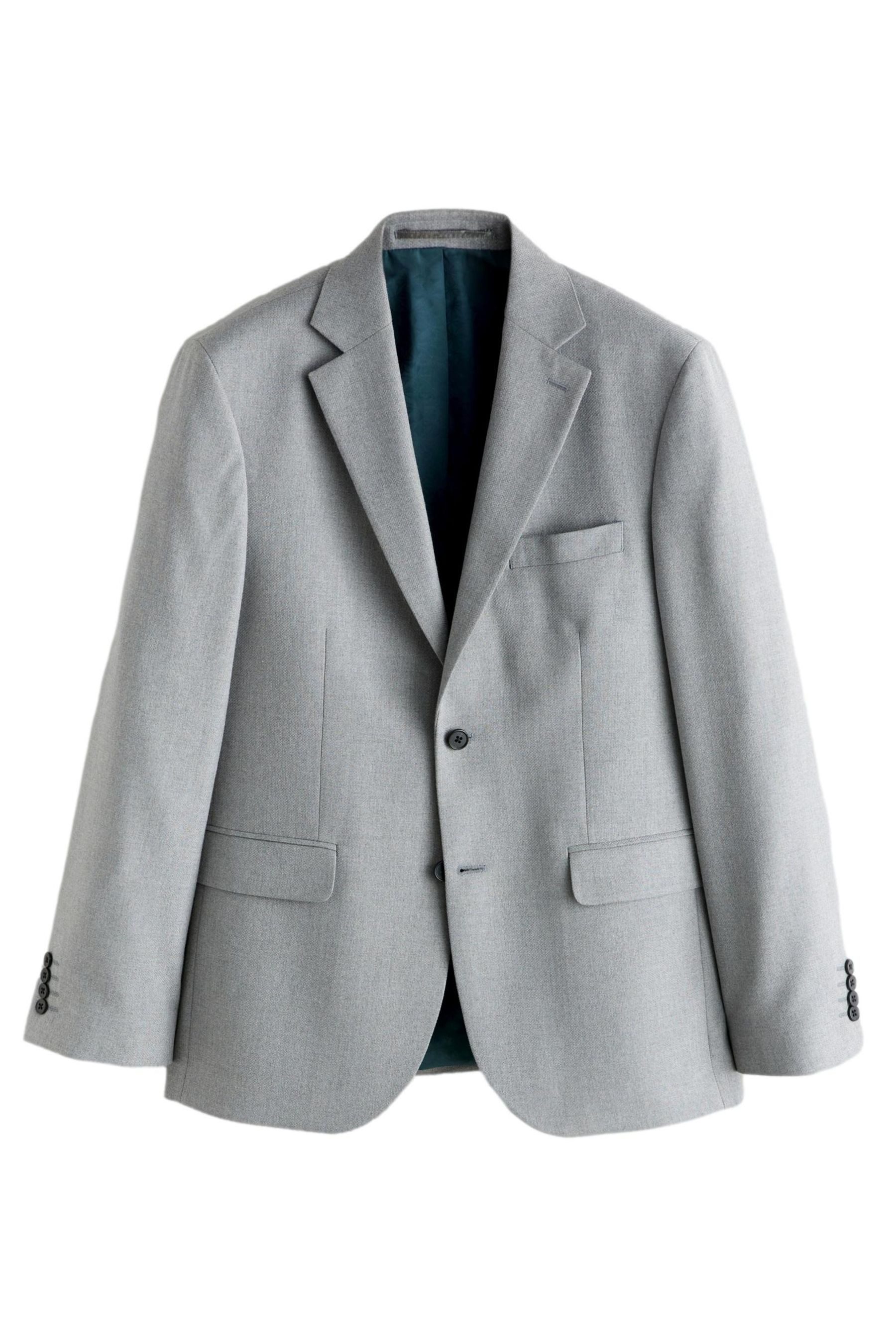 Next Anzugsakko Strukturiertes Tailored Fit Anzugsakko (1-tlg) günstig online kaufen