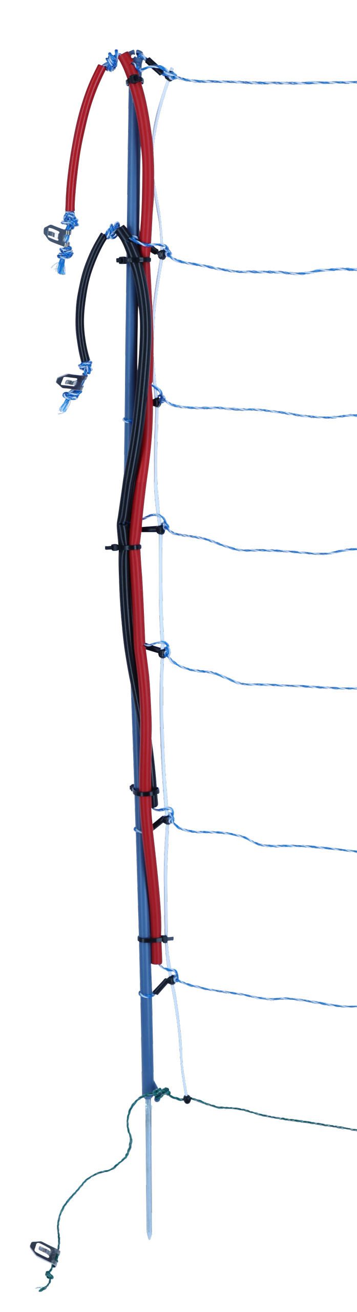 Weidenzaun 108cm TitanNet Premium Vario Einzelspitze Wolfsabwehrnetz
