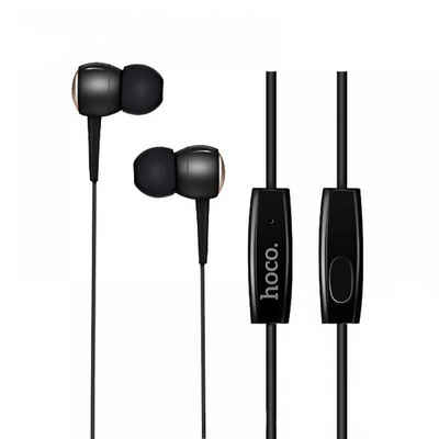 HOCO M19 Drumbeat 3,5mm Klinke Smartphone-Headset (Köpfhörer Klinke 3.5 mm Headset mit Mikrofon In Ear Beat)