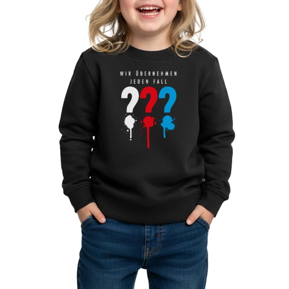 Sweatshirt Die Drei Fragezeichen Wir Übernehmen Jeden Fall Kinder Premium Pullove