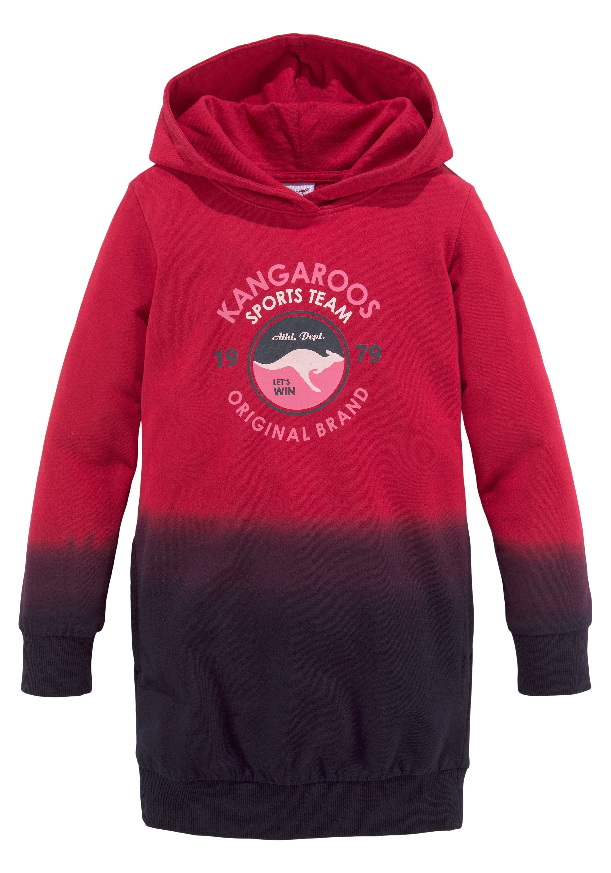 Sweatkleid KangaROOS Farbverlauf